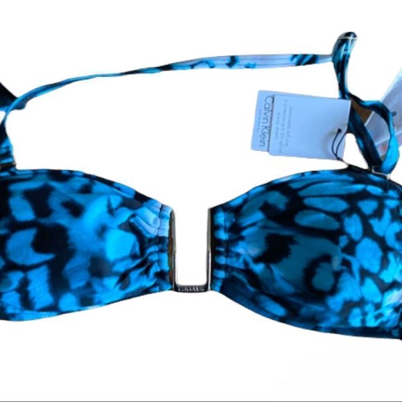 🆕 CK Swim: Strapless Bikini Top With Detachable Straps - Picture 6 of 15